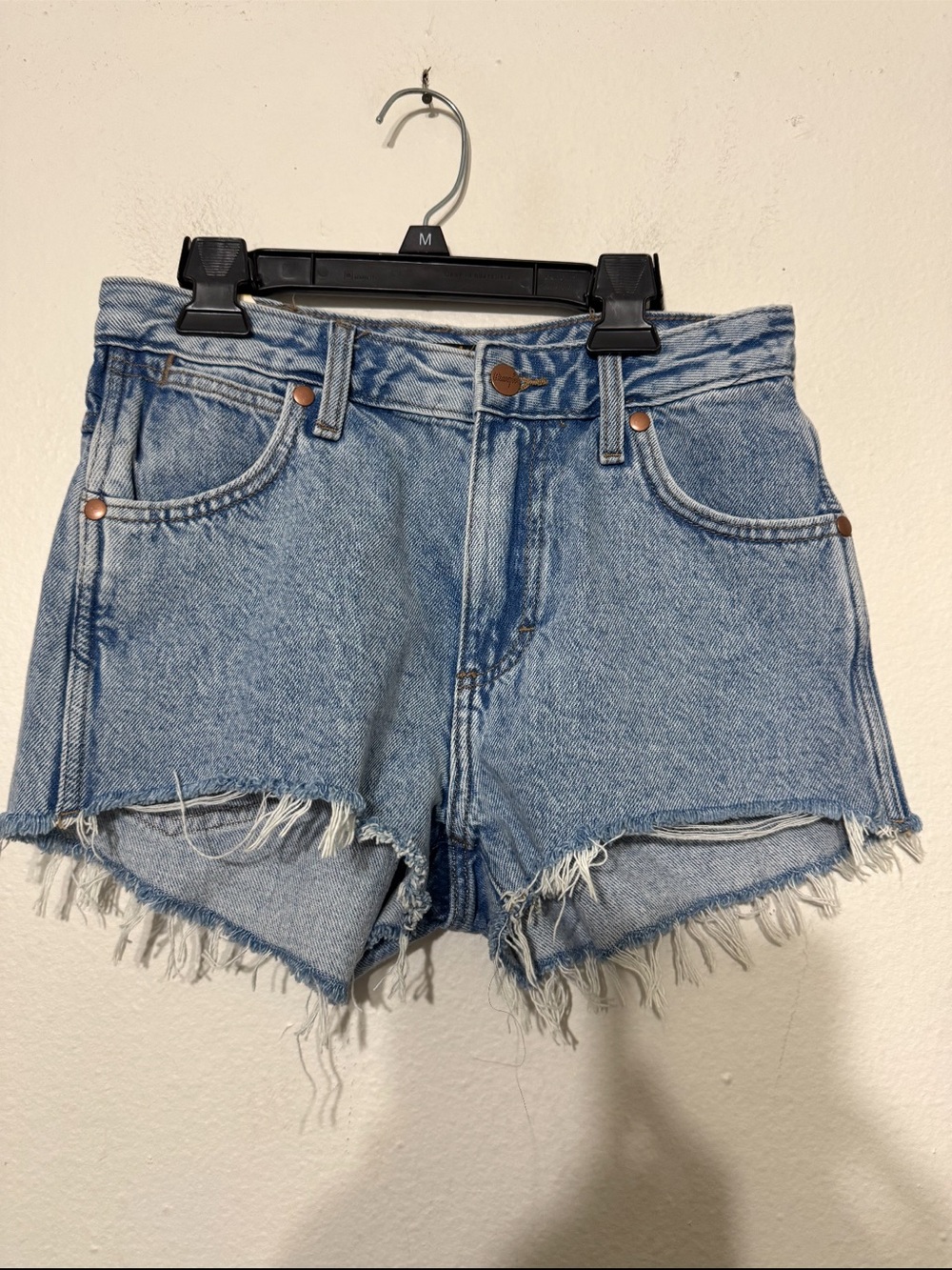 Wrangler Light Was Jean Shorts Size 25 NWT